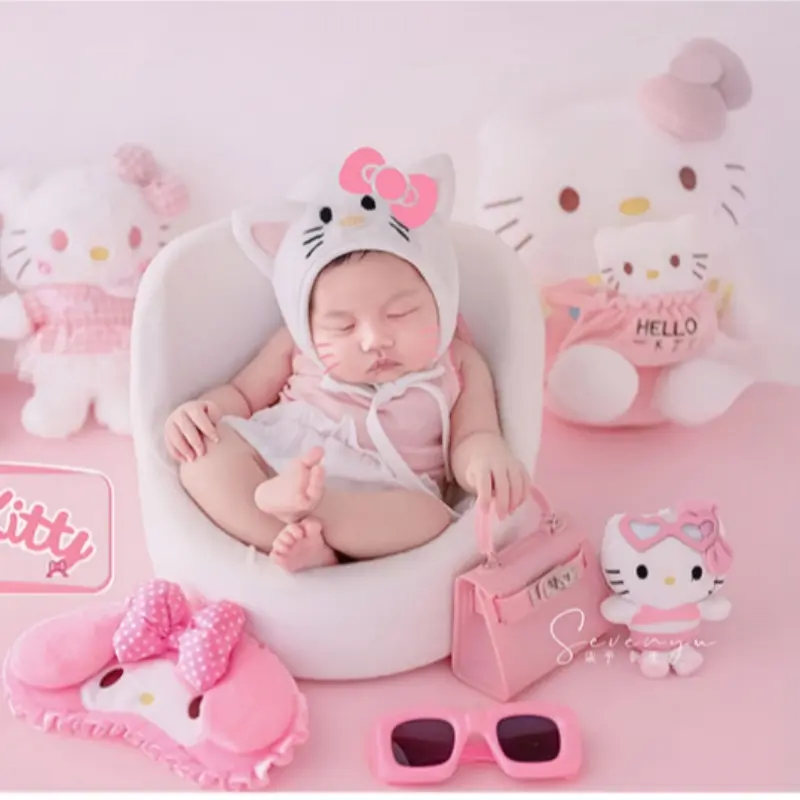 Hello Kitty Theme Set - Newborn Photography Props